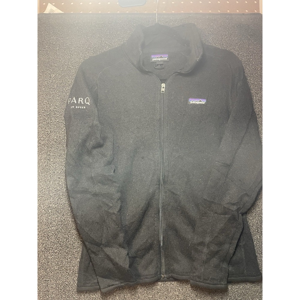 Patagonia Better Sweater Women's Medium Full Zip Black Fleece Jacket Long Sleeve - Picture 5 of 6